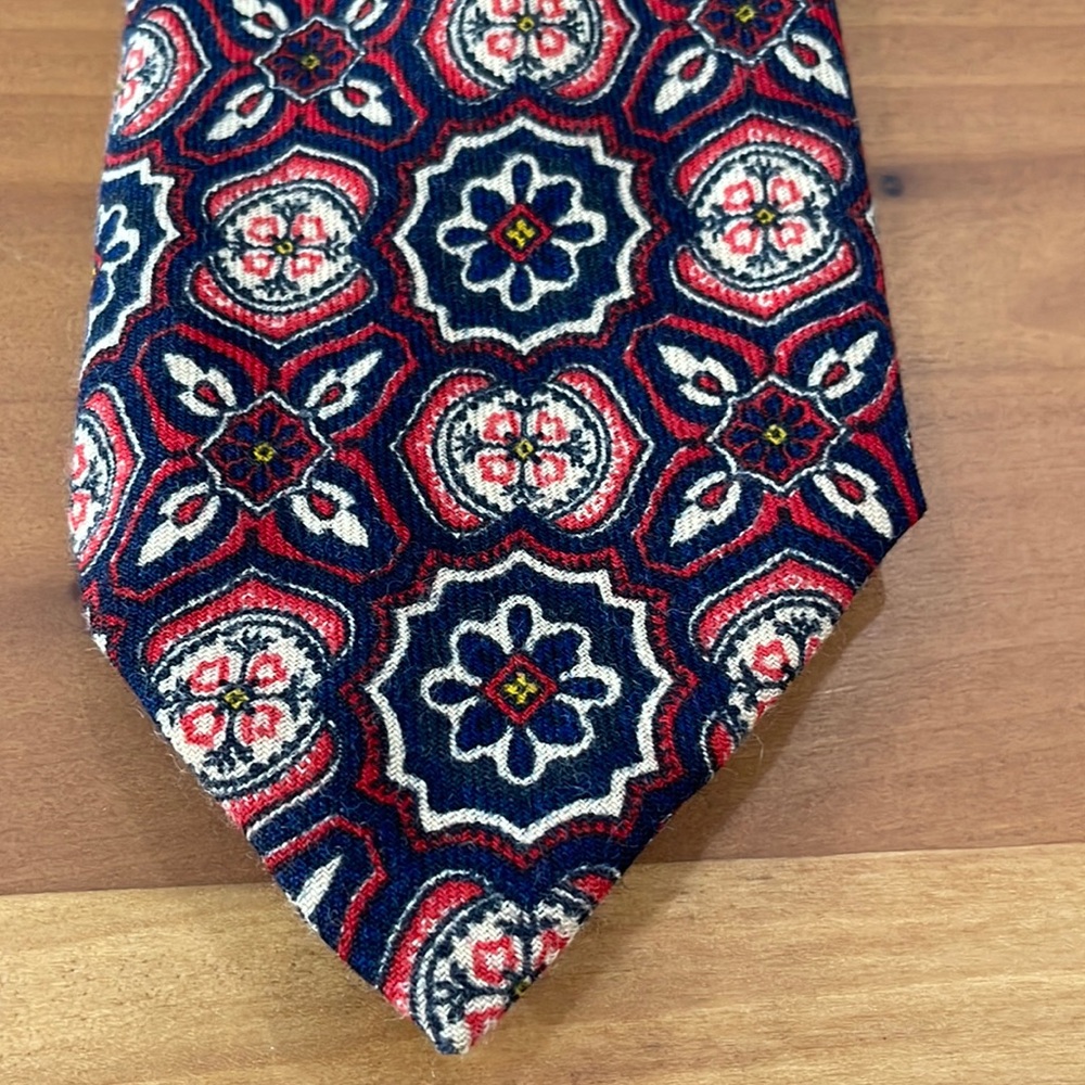 All wool hand sewn Robert Talbott tie for Tearny's